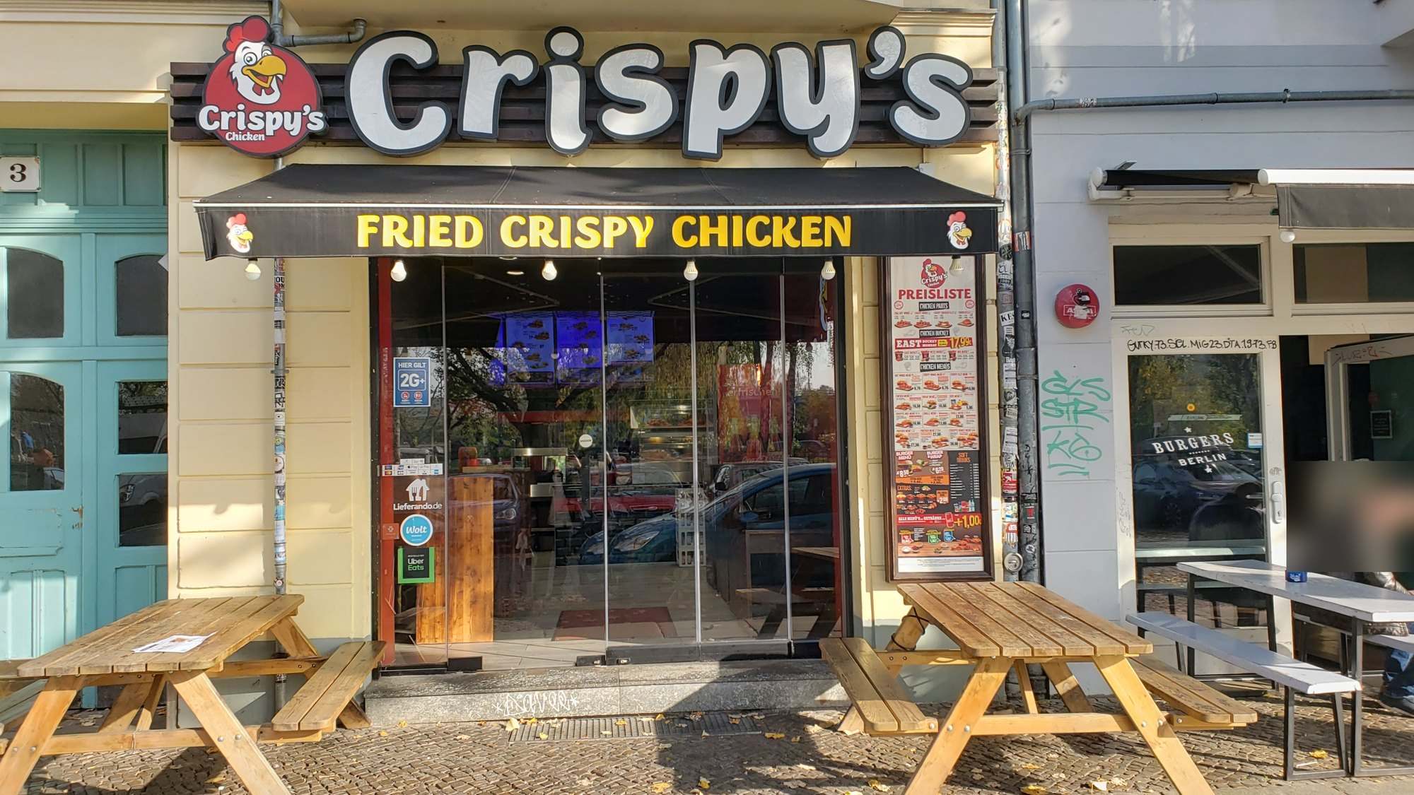 Crispy’s: Außenwerbeanlage