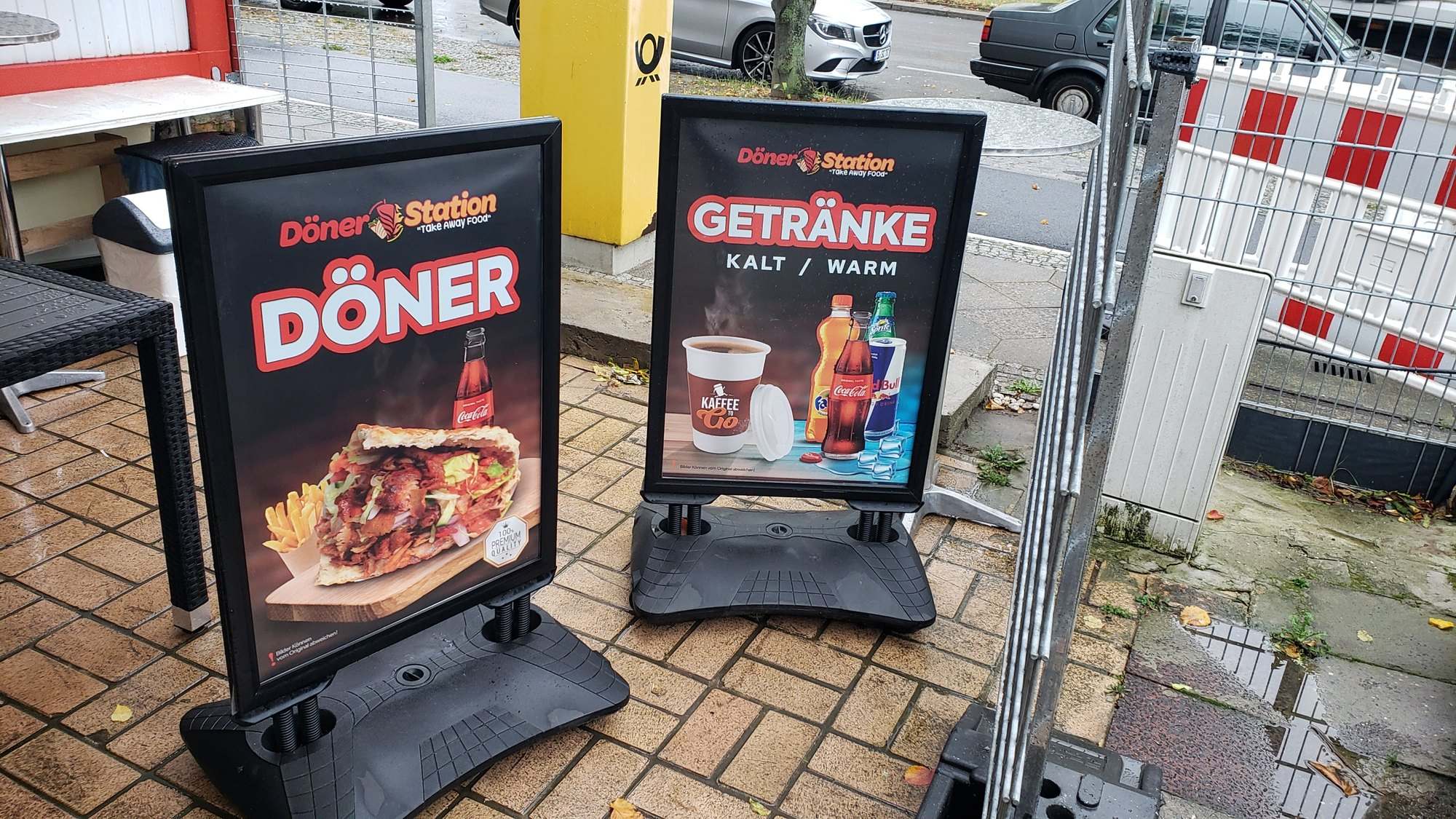 Döner Station: Kundenstopper