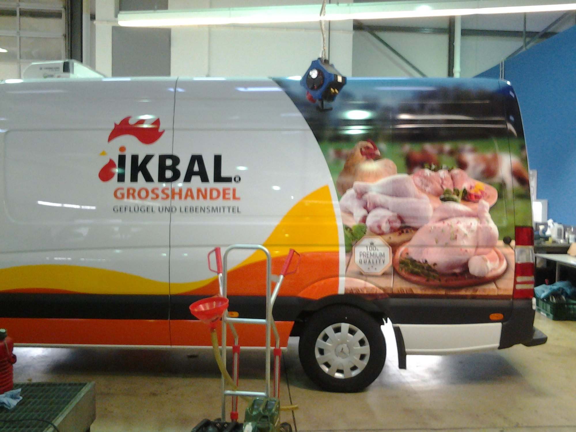 IKBAL Großhandel: Fahrzeugbeschriftung